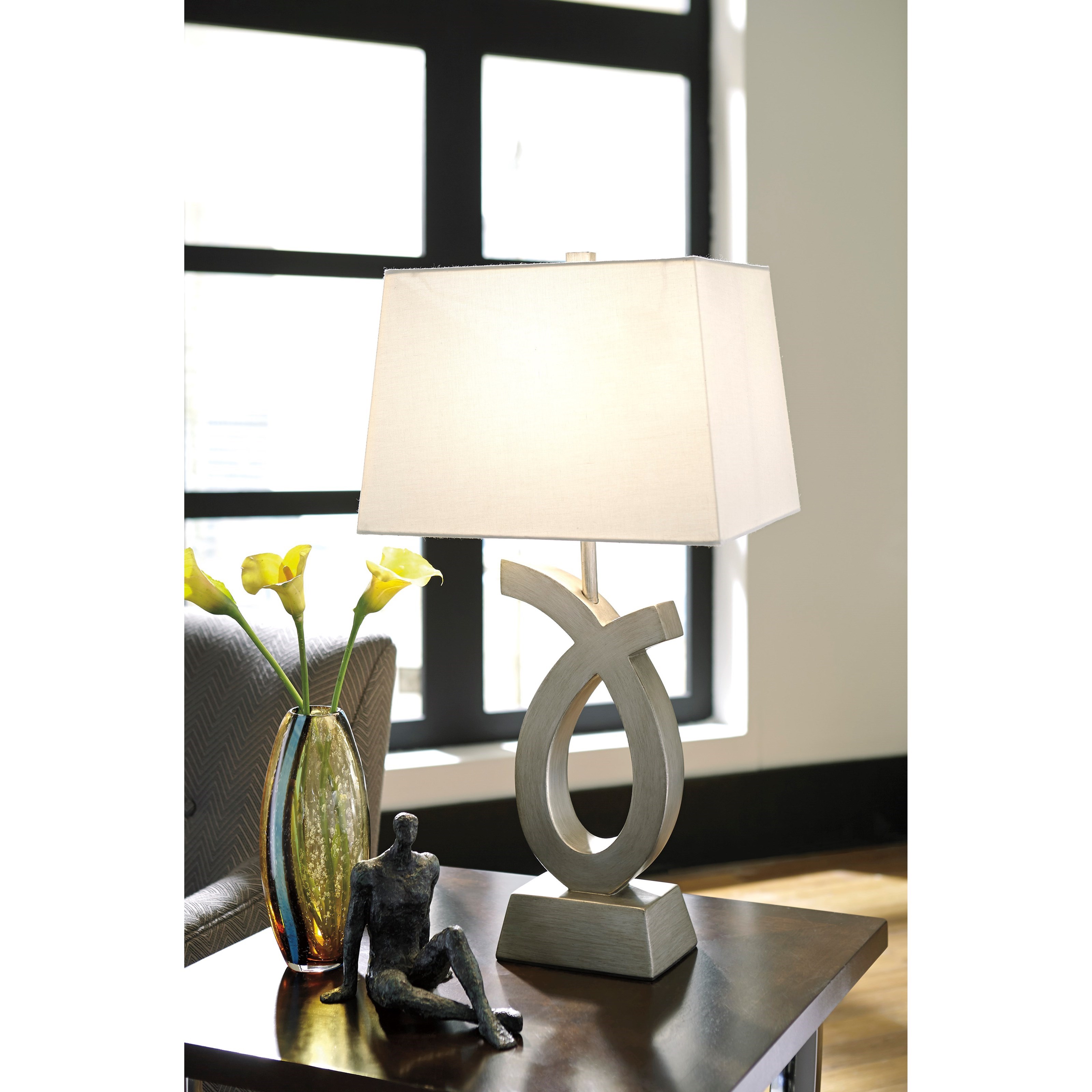 Signature Design by Ashley Lamps Contemporary AMA900002 Set of 2